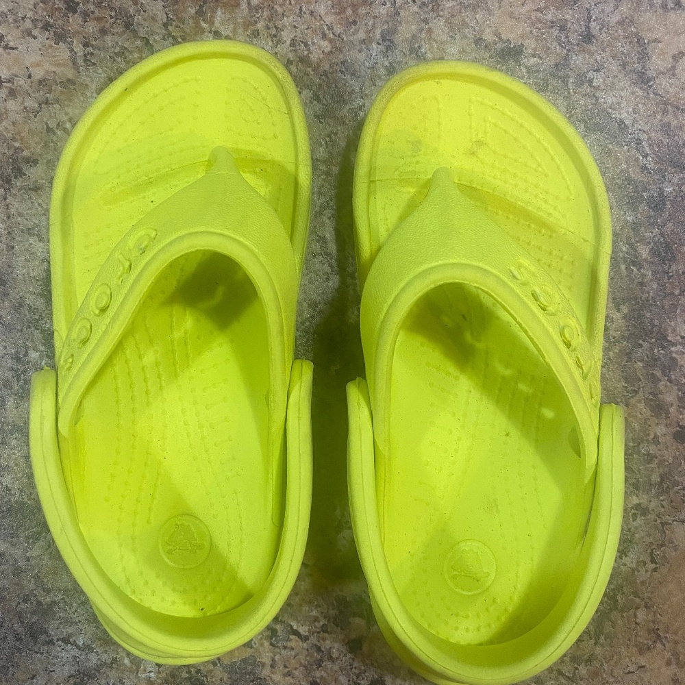 Toddler Croc Flop Flops